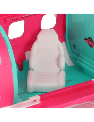 32 cm Rožinis Kelioninis Lėktuvas su...