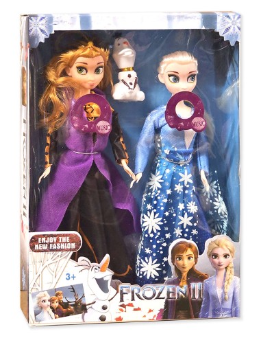 Filmukų personažai 2 lėlės ir...