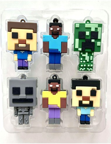 Minecraft Guminių Figūrėlių rinkinys...