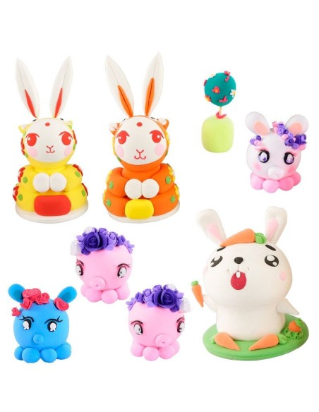 Išmaniojo molio rinkinys "Super light clay" 36 spalvos