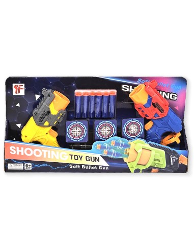 Minkštų Kulkų Dvikova Shooting Toy...