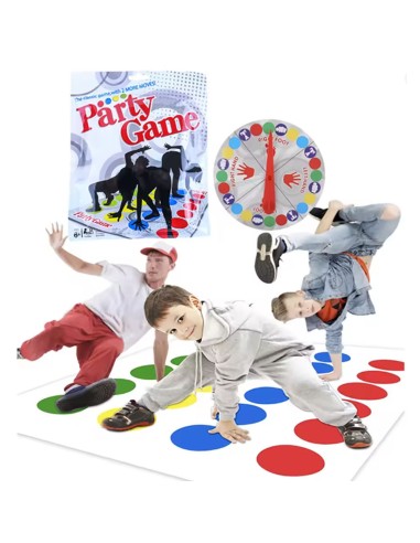 Linksmas vakarėlių žaidimas - Twister...