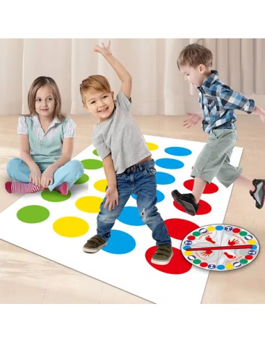 Linksmas vakarėlių žaidimas - Twister...