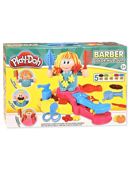 Dovana Mažajam Kirpėjui: Modelino Formavimo Rinkinys – 5 Spalvų Indeliai