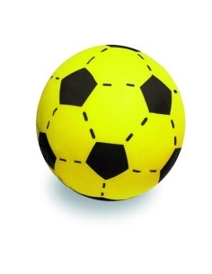 Minkštas poroloninis futbolo kamuolys 20 cm