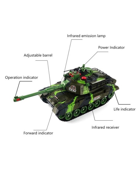 RC Tankas - Speed Max Tanks T90