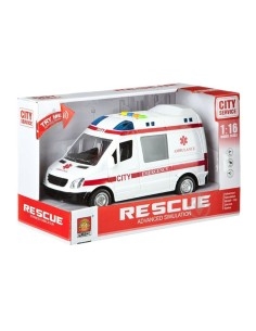 Greitosios pagalbos mašina su garsais ir šviesos efektais 2