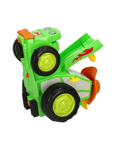 Šokinėjantis RC Traktorius Su Muzika:...