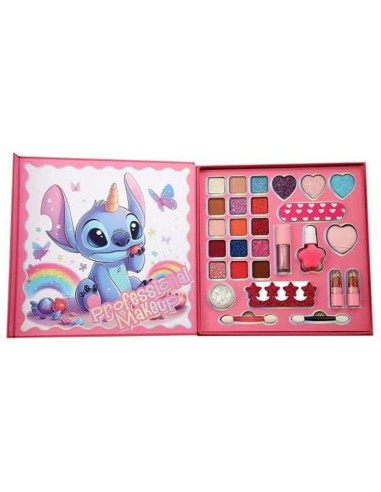 Makiažo Grožio Dėžutė - Stitch Kosmetikos Rinkinys Kūrybai!