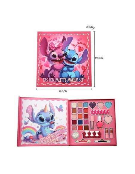 Makiažo Grožio Dėžutė - Stitch Kosmetikos Rinkinys Kūrybai!