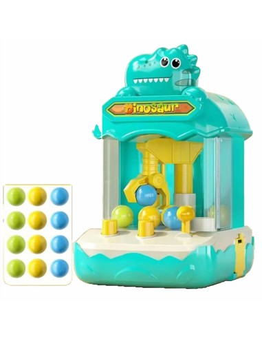Mini arkadinis žaidimas „Dinozauras“ – interaktyvus prizų gaudytojas vaikams.