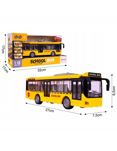 Geltonas Mokyklinis Autobusas su...