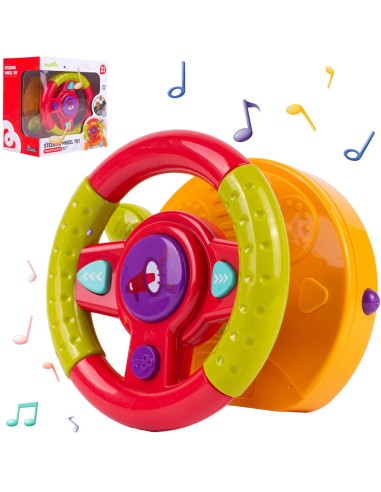 Muzikinis automobilio vairas vaikams...
