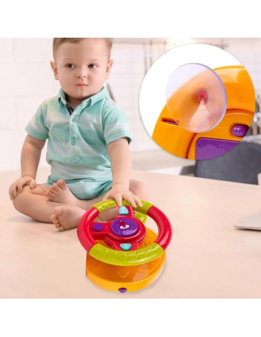 Muzikinis automobilio vairas vaikams...