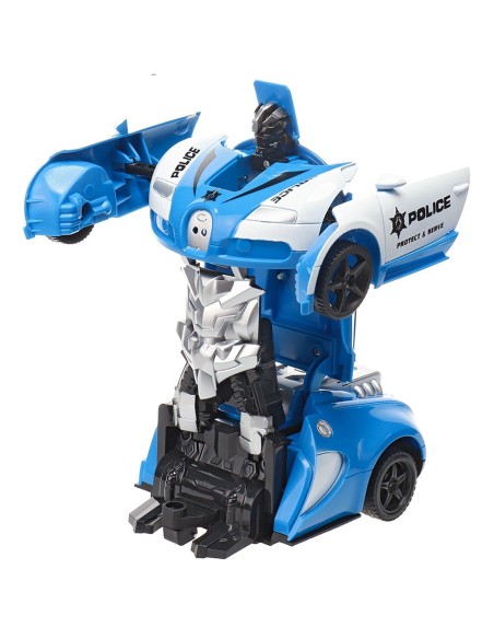 Interaktyvus policijos robotas-automobilis „Saugoti ir tarnauti“ (23 cm)
