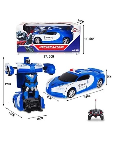 Robotas transformuojantis į policijos...
