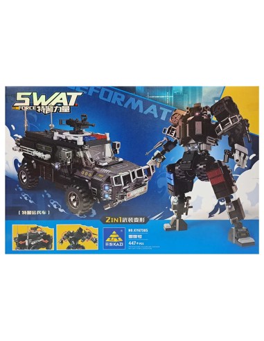KAZI 2-in-1 SWAT konstravimo...