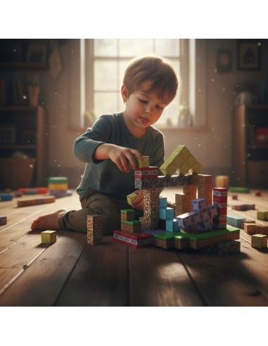 168 vnt Minecraft magnetiniai blokai...