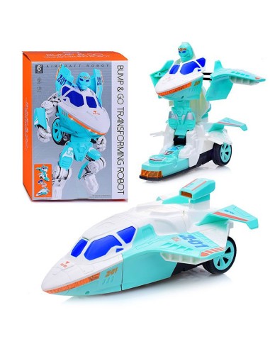 Transformuojamas lėktuvas-robotas...