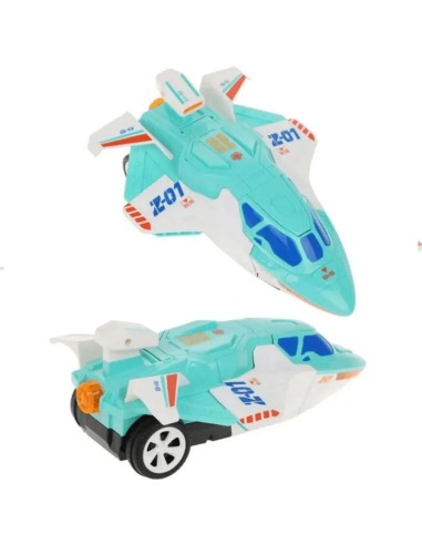 Interaktyvus „Well Kids“ superlėktuvas: Automatiškai transformuojantis robotas-lėktuvas