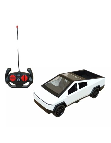 RC visureigis „Tesla Cybertruck“ su 3D apšvietimu ir įkraunama baterija