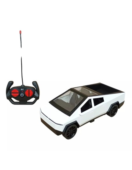 RC visureigis „Tesla Cybertruck“ su 3D apšvietimu ir įkraunama baterija