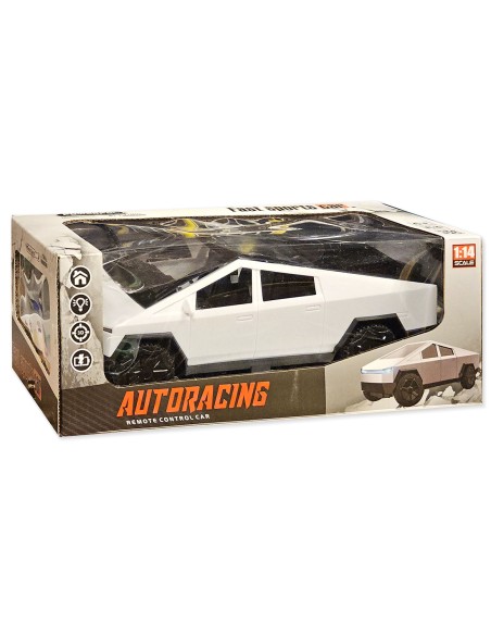 „Autoracing“ Tesla Cybertruck: galingas nuotolinio valdymo automobilis (24 cm)