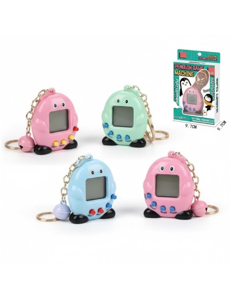 TAMAGOTCHI „Pingvinas“ su pakabuku – smagus lavinamasis žaidimas kelionėms