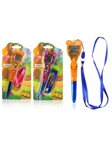 Naujove: Du viename - Elektroninis žaidimas Tamagotchi ir praktiškas rašiklis