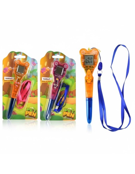 Naujove: Du viename - Elektroninis žaidimas Tamagotchi ir praktiškas rašiklis