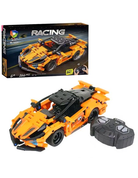 Konstruktorius ir RC automobilis „2-in-1“: 2,4 GHz valdymas ir visiškas suderinamumas