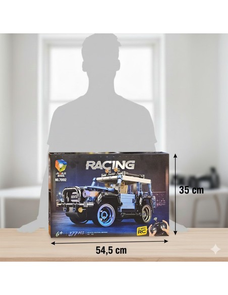 Nuotoliniu būdu valdomas automobilis NO.70012: 1:16 mastelio „Technic“ iššūkis