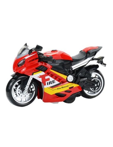 Tikroviškas motociklo modelis jauniesiems herojams – su trinties pavara ir garso imitacija