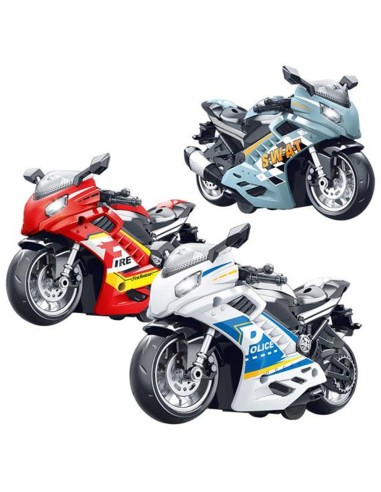 1:28 motociklas su šviesomis ir...