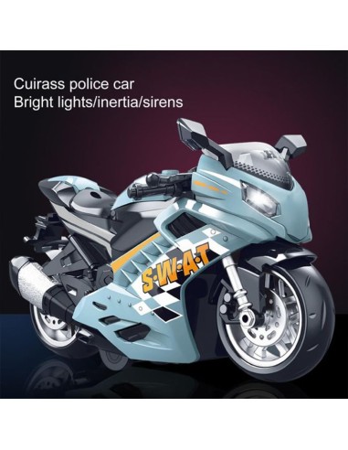 1:28 motociklas su šviesomis ir...