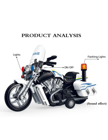 „Mountain Bike“ policijos motociklo modelis – greitoms misijoms ir patruliavimui