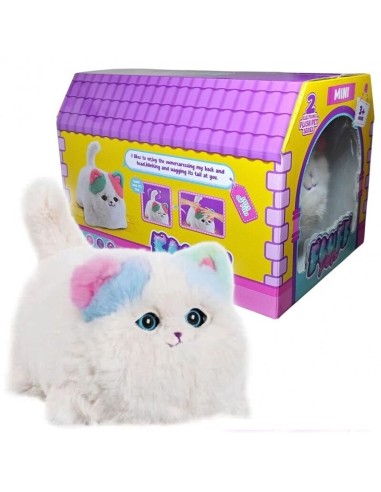 Interaktyvus pliušinis katinas Fluffy Pets – tavo naujas kalbantis draugas!