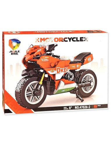 „Jiqile Motorcycle“ konstruktorius – sukurk savo svajonių motociklų kolekciją!