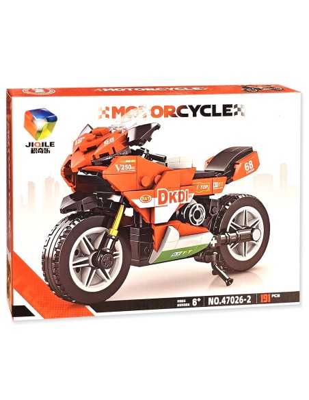 „Jiqile Motorcycle“ konstruktorius – sukurk savo svajonių motociklų kolekciją!