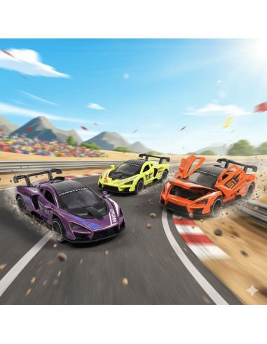 Prabangus „McLaren Senna“ 1:32 – metalinis modelis su muzika ir šviesomis