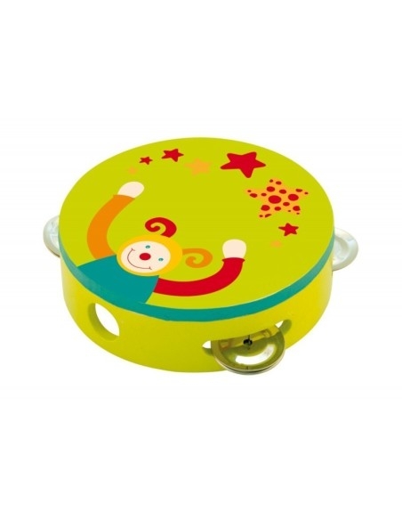 Tamburinas - medinis būgnelis su žvangučiais