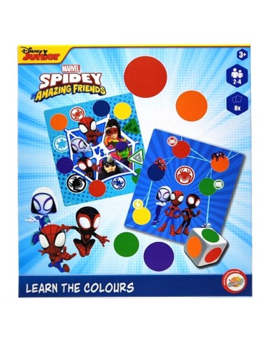 Interaktyvus „Spidey & Amazing Friends“ spalvų žaidimas – mokykis kartu su herojais!