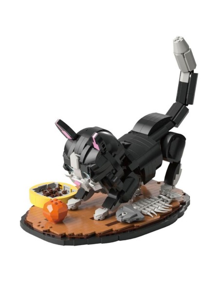 Kūrybinis kačiuko konstravimo rinkinis: 1200 dalių stilinga interjero puošmena