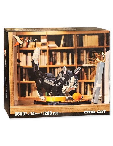 „Xbert“ Madingas katinas – Išskirtinis 1200 detalių 3D konstruktorius