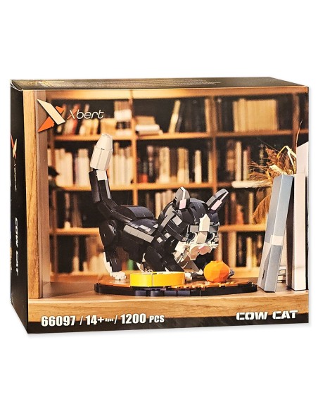 „Xbert“ Madingas katinas – Išskirtinis 1200 detalių 3D konstruktorius