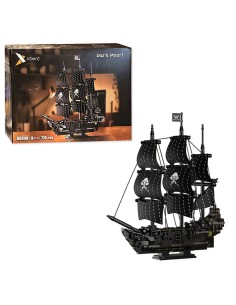 Legendinis piratų laivas „Tamsusis perlas“ – 774 dalių 3D konstruktorius