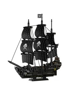 Legendinis piratų laivas „Tamsusis perlas“ – 774 dalių 3D konstruktorius 2