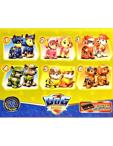 Kolekcinis šuniukų gelbėtojų konstruktorius: 3D figūrėlės mažiesiems herojams