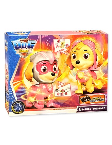 Specialiųjų tarnybų šuniukai – 3D konstravimo figūrėlės (Analogas)