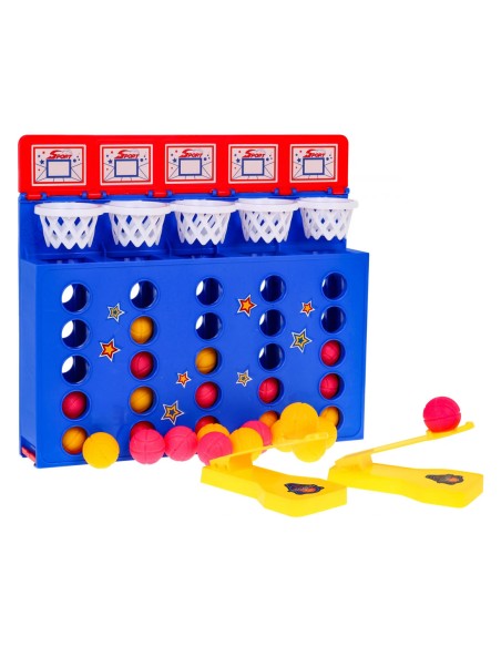 Arkadinis įgūdžių žaidimas „Connect 4“ – pataikyk, sujunk ir laimėk!